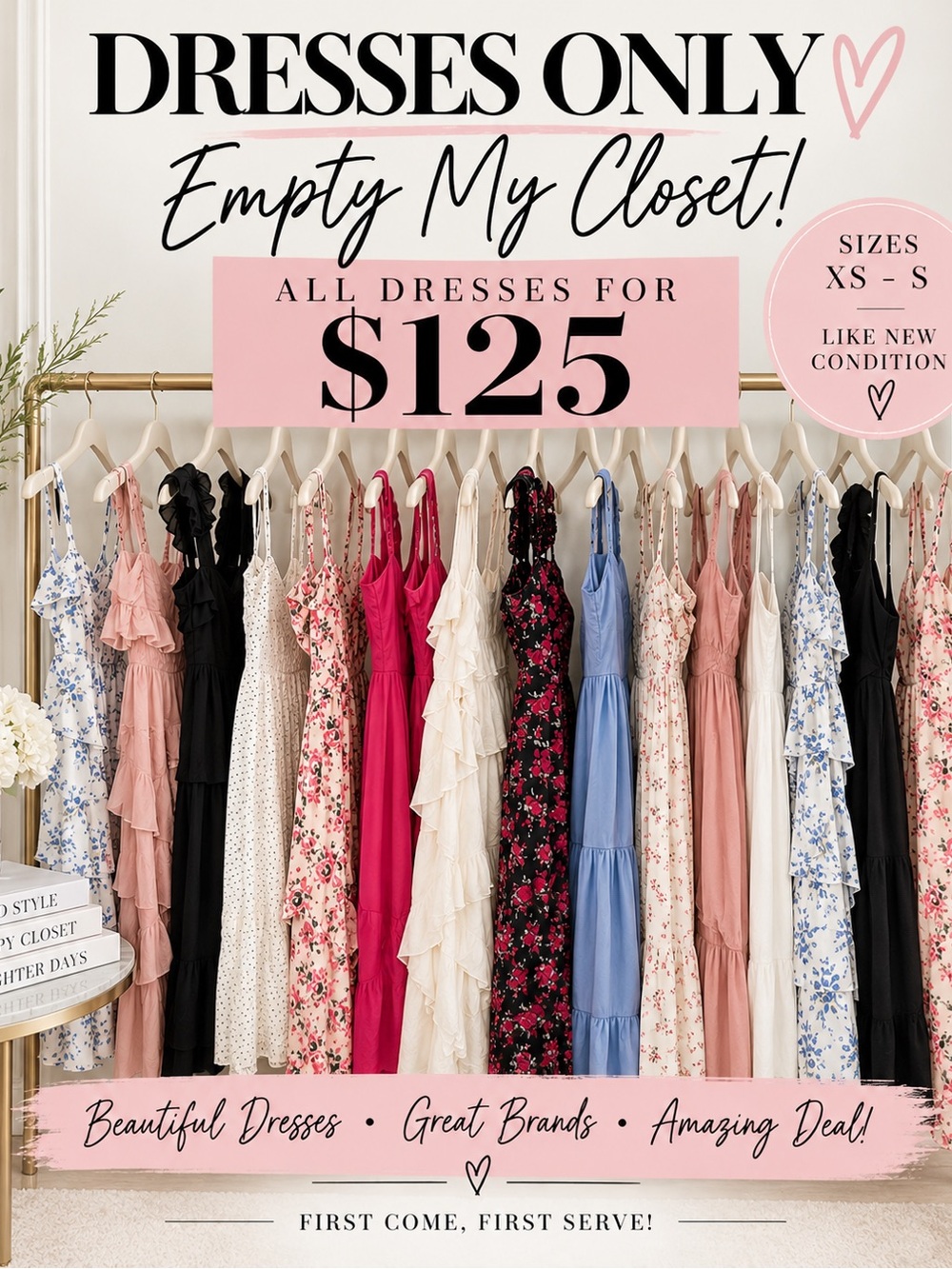 Empty my closet!!!